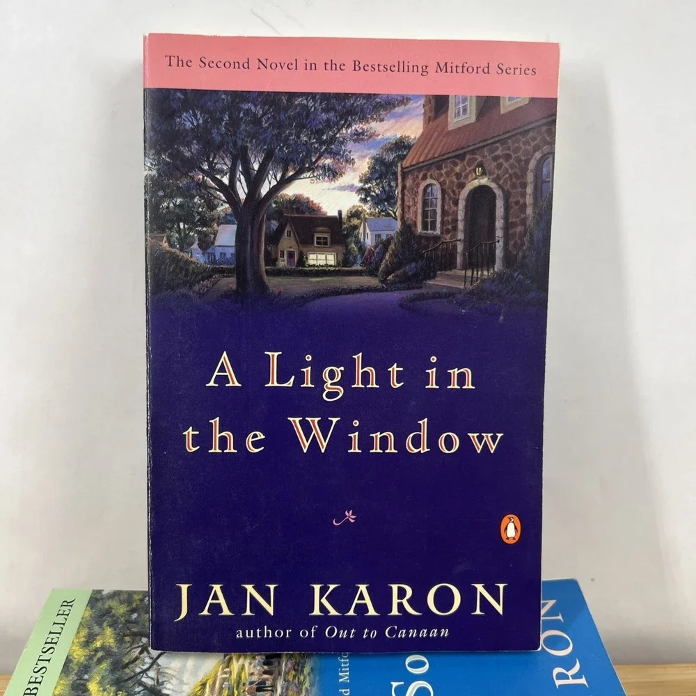 Jan Karon Mitford Series 7 Book Lot At Home Light Window Canaan Common Life